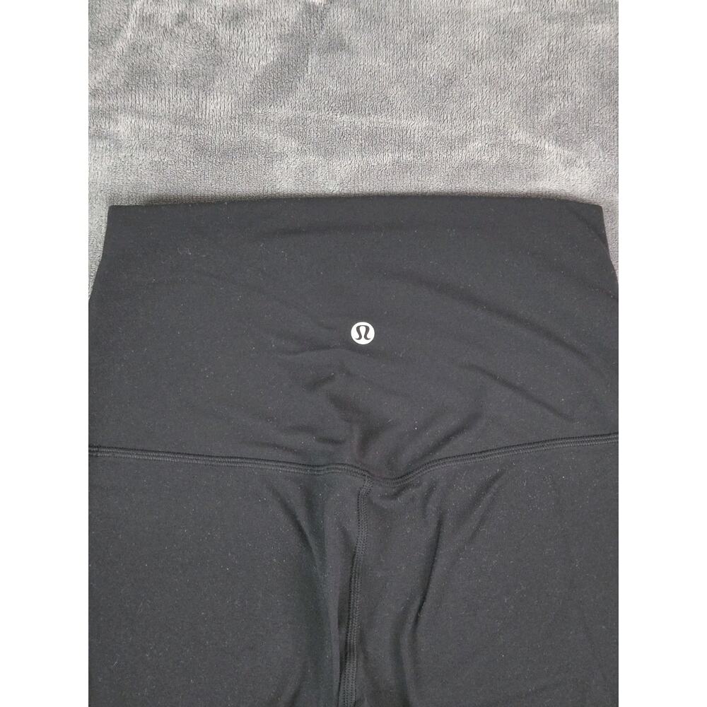 Lululemon Leggings Womens Sz 6 Black High Rise Yoga Gym Sport Workout C36-9 - Picture 8 of 9